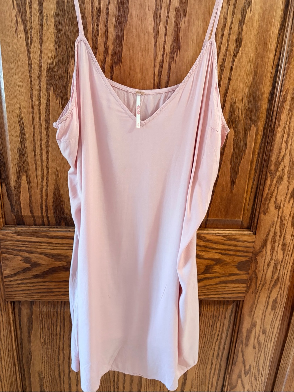 Free People Intimately Knee Length Seamless Slip Dress Mauve
